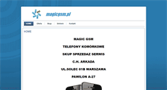 Desktop Screenshot of magicgsm.pl